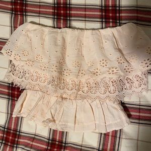 Off Shoulder Crop Top